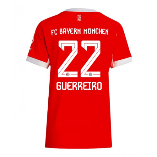 Bayern Munich Raphael Guerreiro #22 Replika Hemmatröja Dam 2025-26 Kortärmad